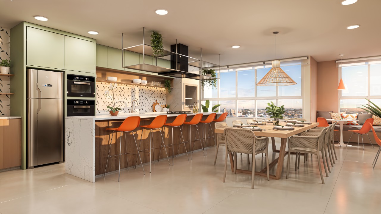 Área Gourmet (Rooftop)